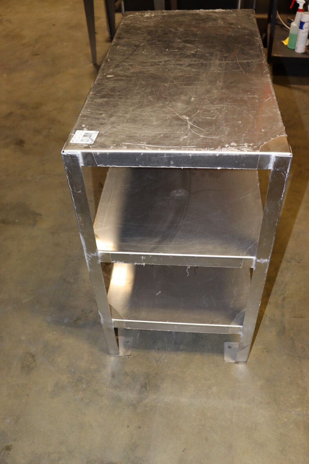 Jamco YG124, Fixed Ht, Stainless Steel Work Table, w/ Shelves, 1200 lbs cap