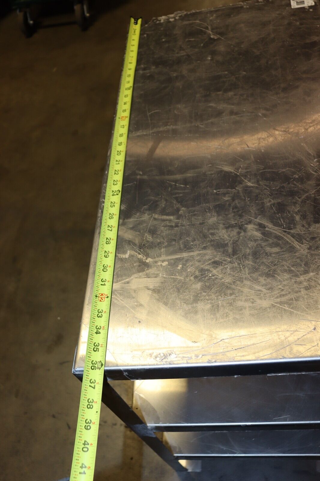 Jamco YG124, Fixed Ht, Stainless Steel Work Table, w/ Shelves, 1200 lbs cap