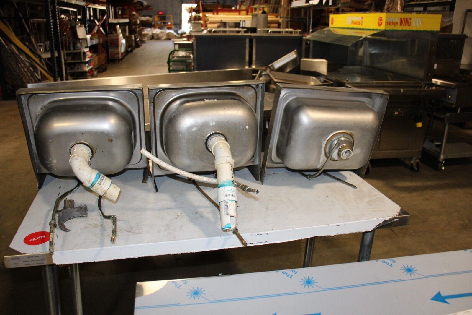 RESTAURANT HANDWASH SINK COMMERCIAL NSF