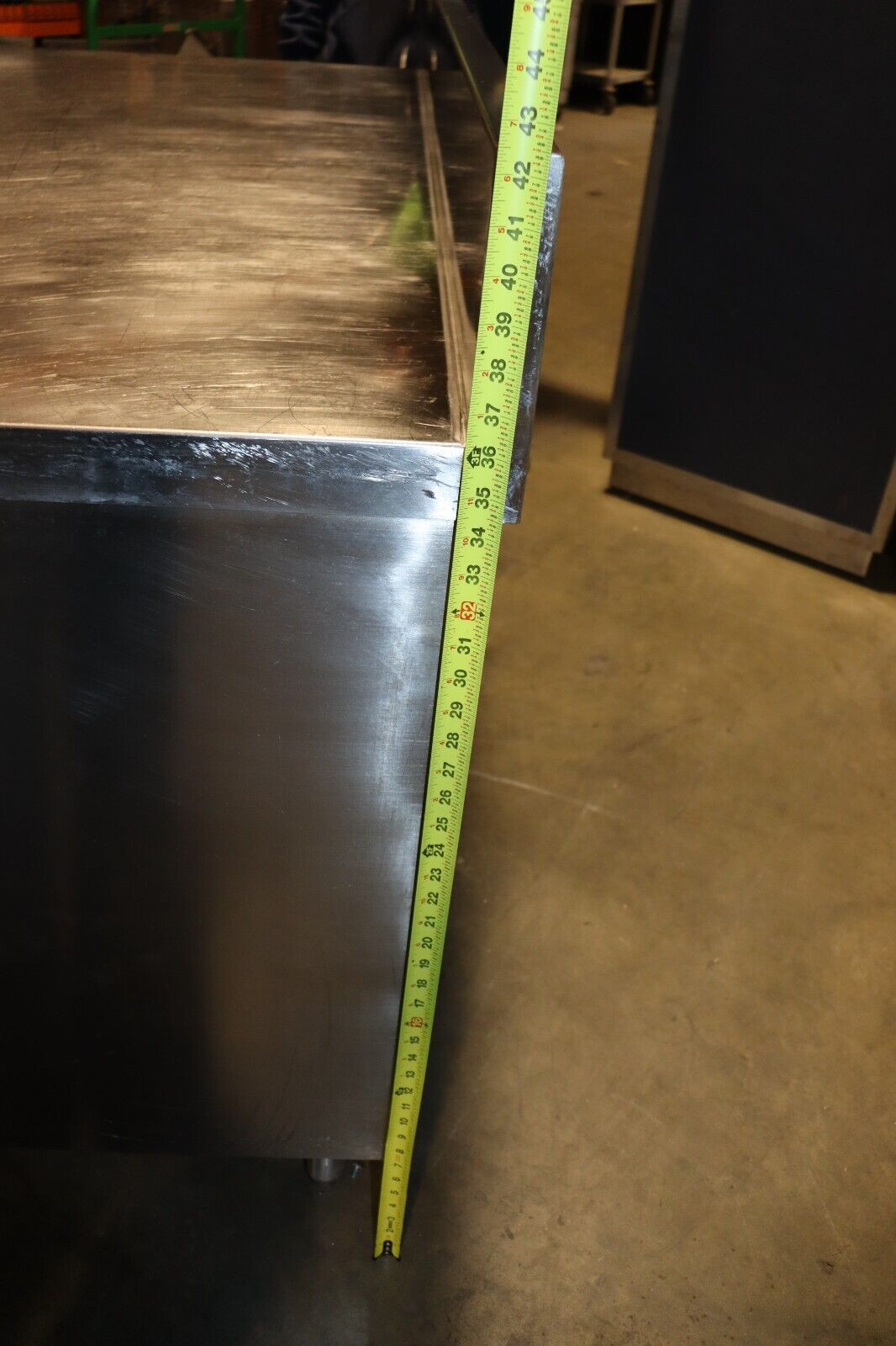 HEAVY DUTY, STAINLESS STEEL WORK/EQUIPMENT TABLE, W/ PAN STORAGE, 66"X32"