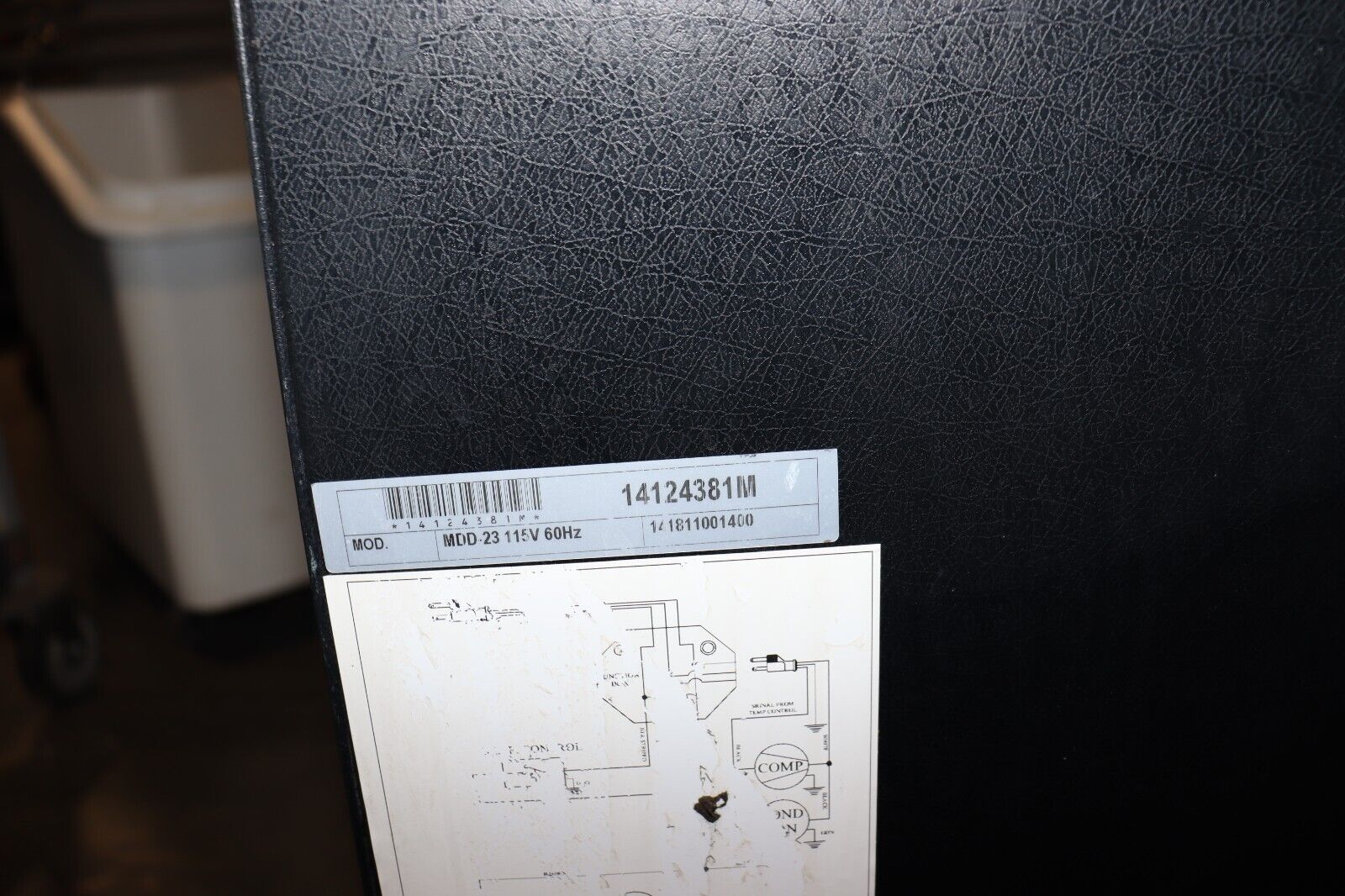 Micromatic MDD23 Direct Draw Keg Refrigerator, w/ 3 Taps on Casters,