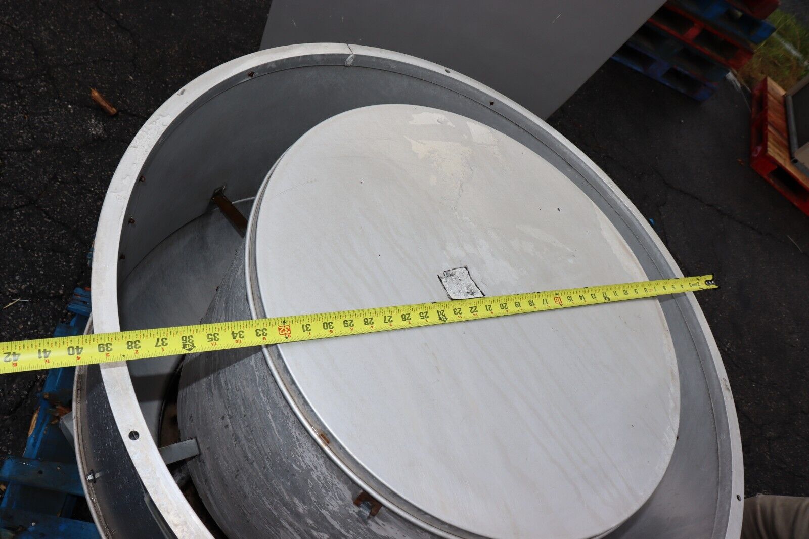 CaptiveAire NCA18HPFA High Pressure 1500-6999 CFM Upblast Exhuast Fan 2 HP 3PH