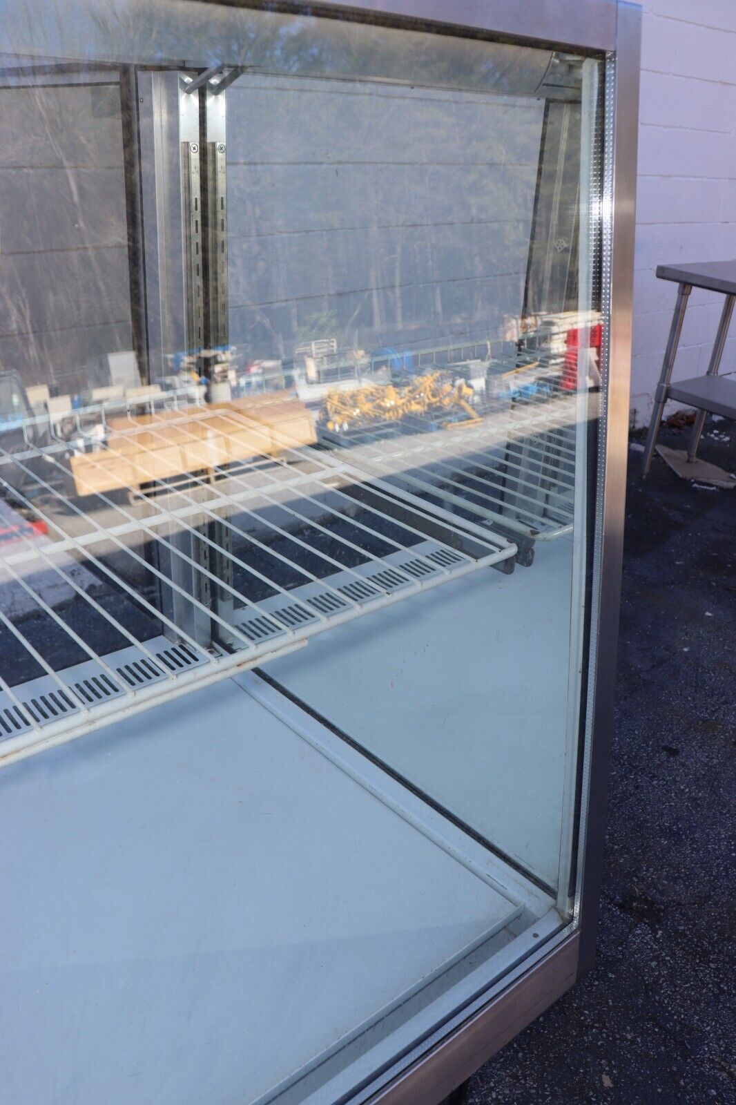 Federal 3150SC-2 31" Flat Glass Commercial Refrigerated Display Case, Used