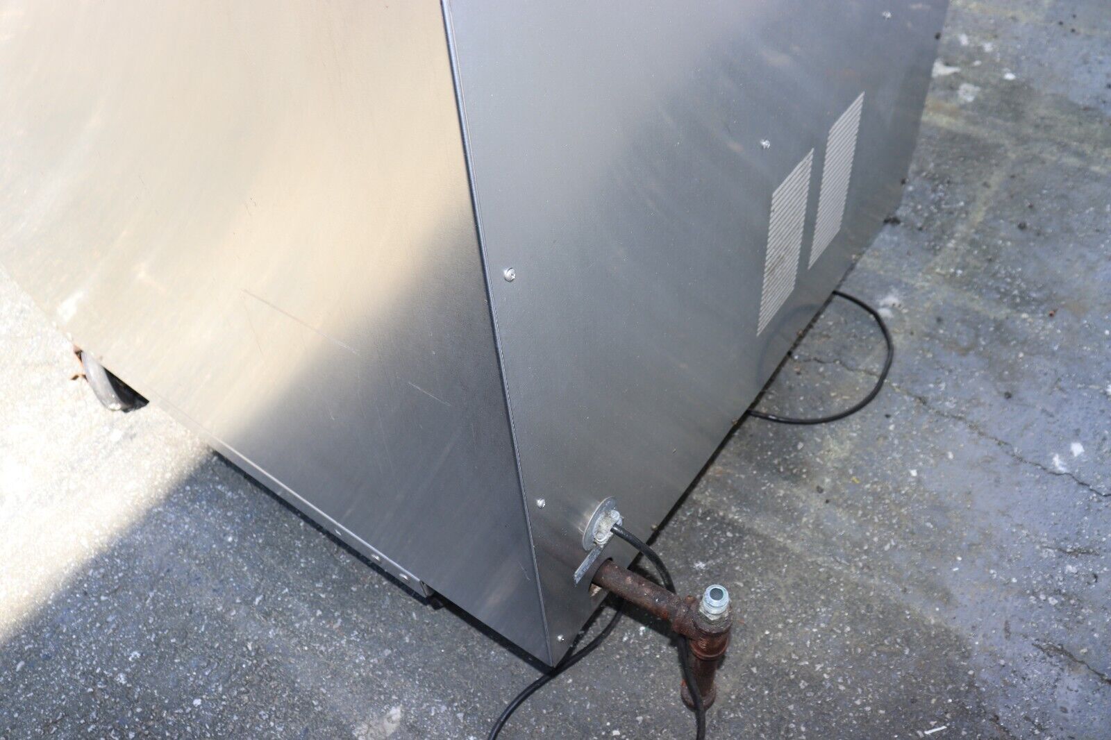 Market Forge M2700HEC Full Size Gas Convection Oven, Wheels, Used, Needs Racks