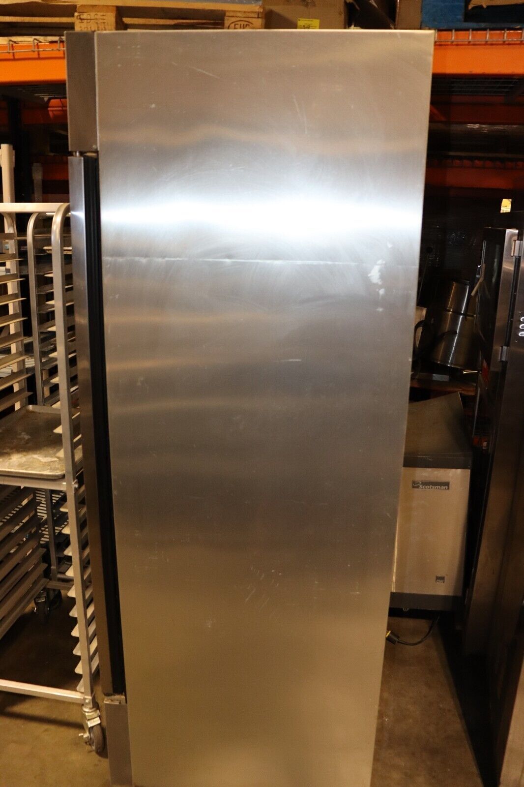 True T-23F Single Door Reach In Freezer On Wheels, Used, Tested!