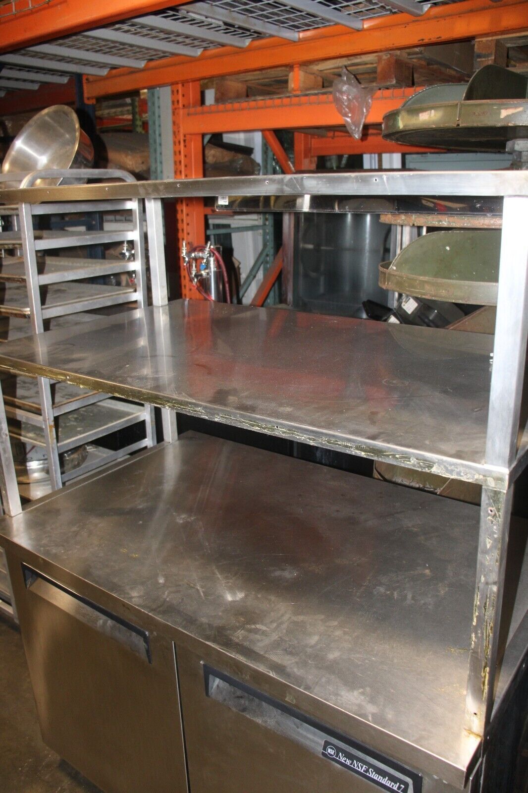 48 INCH UNDERCOUNTER REFRIGERATOR WITH OVER SHELF TURBO AIR TUR-48SD