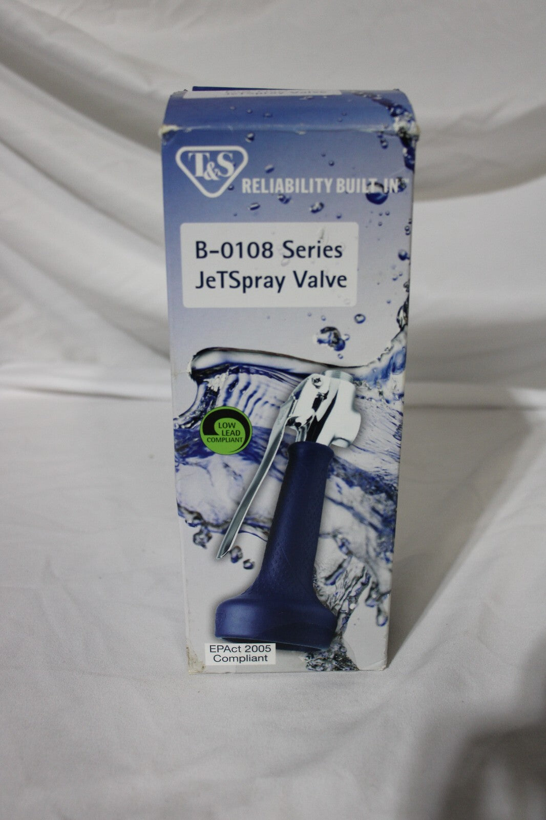 T&S Brass Jetspray Low-Flow Spray Valve, 0.65 Gpm, Epact2005 B-0108-C - Genuine