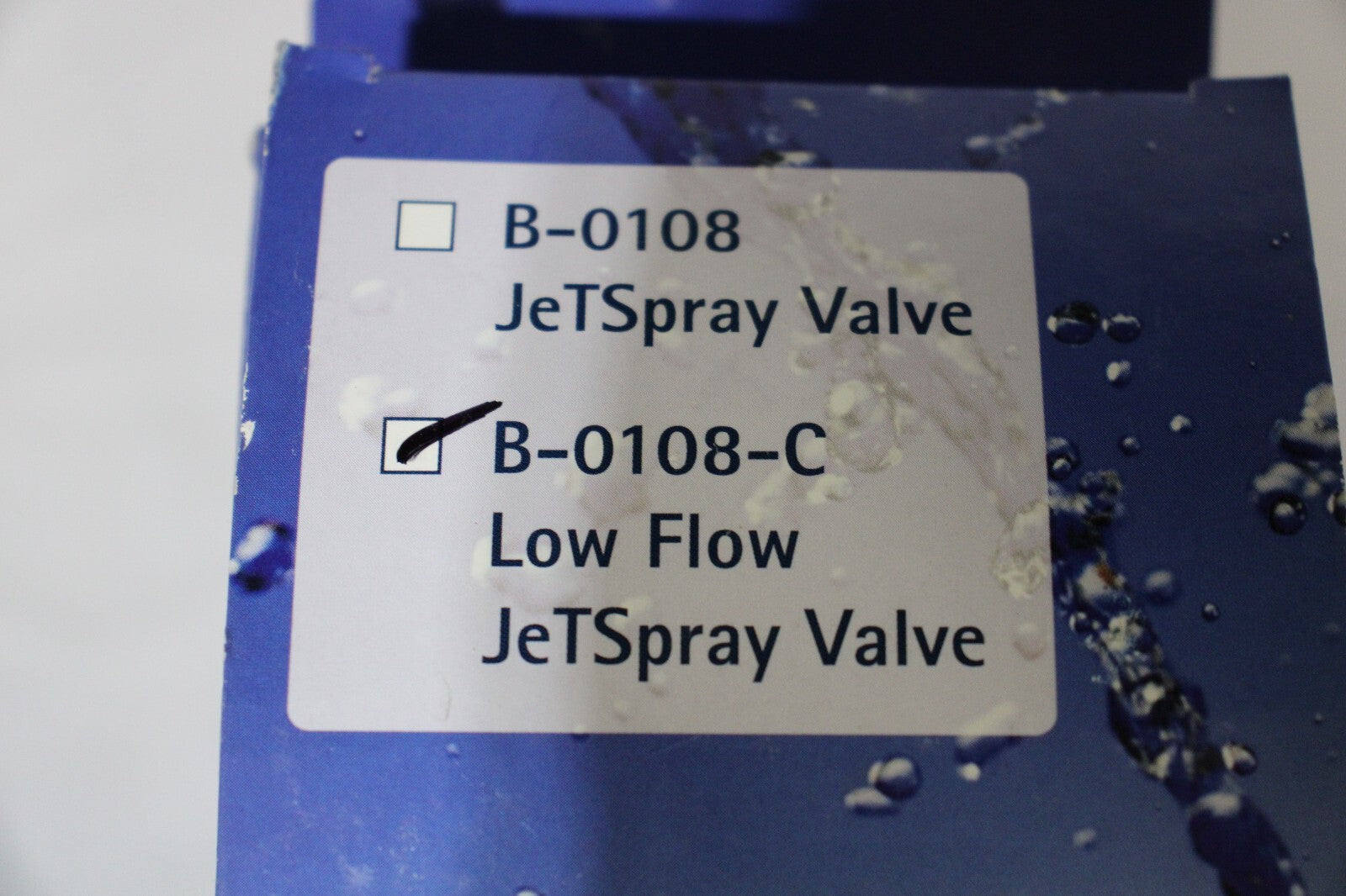 T&S Brass Jetspray Low-Flow Spray Valve, 0.65 Gpm, Epact2005 B-0108-C - Genuine