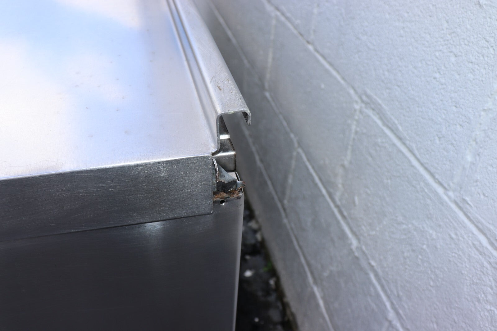 Commercial Stainless Steel 18"x60" Storage Dish Cabinet, Welded, Used, Clean