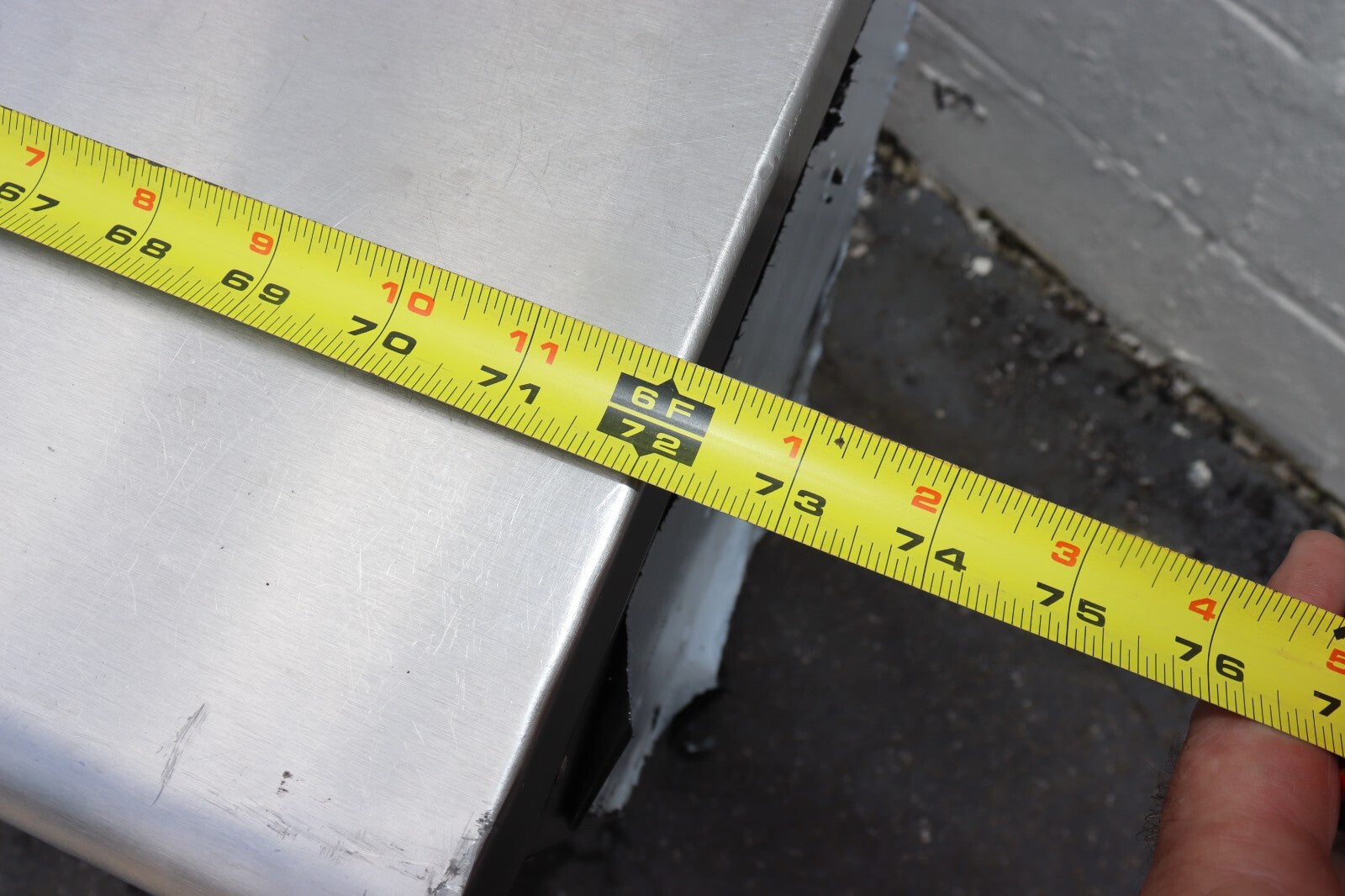 Commercial Stainless Steel 14"X72"X36" Storage Dish Cabinet, Used