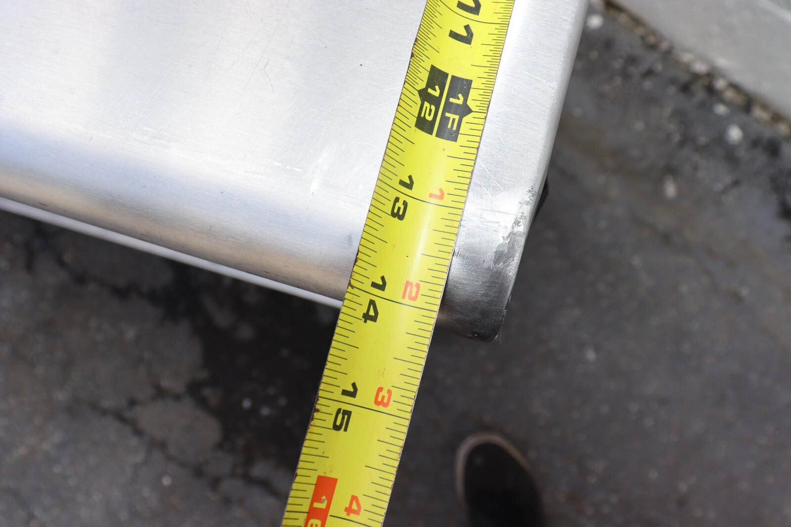 Commercial Stainless Steel 14"X72"X36" Storage Dish Cabinet, Used