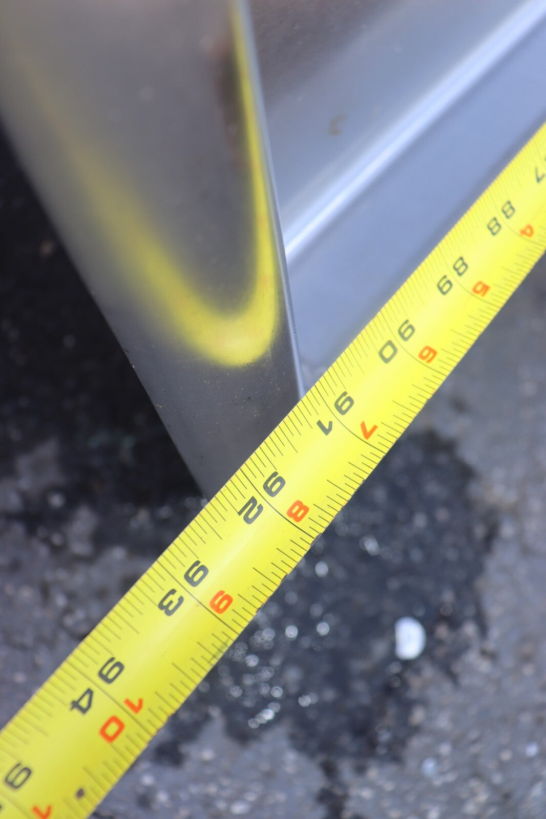 Klinger's Trading SDT92L 92" Straight Prerinse Dish Table, Used, CLEAN