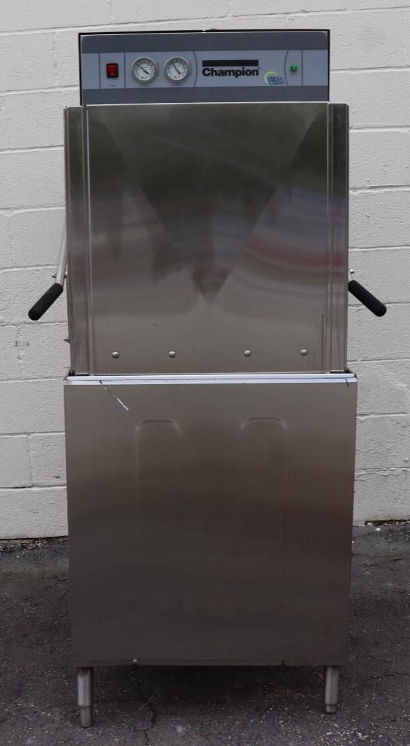 Champion DH2000 Versa Clean High Temperature Door Type Dishwasher 55 Racks / Hr