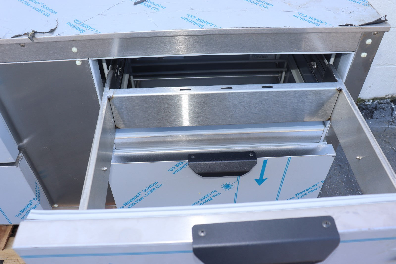 Beverage Air UCRD60AHC-4 60" Two Section Undercounter Refrigerator w/ 4 Drawers