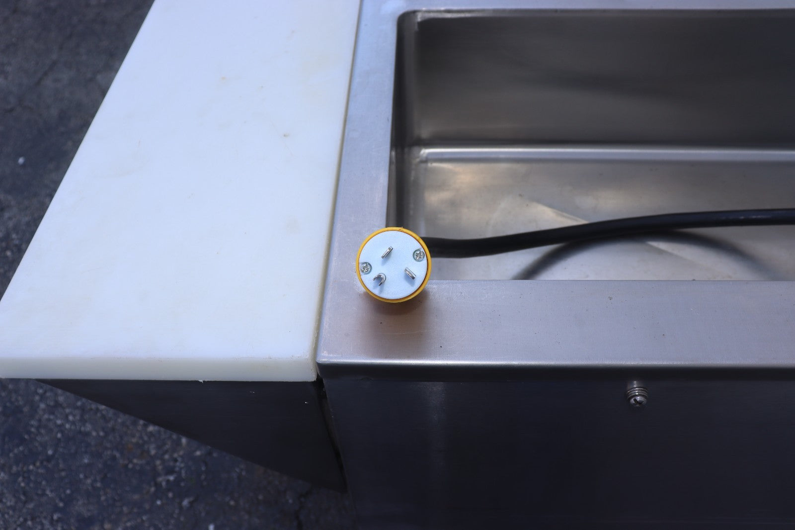 Klinger's All Stainless Steel 4 well Electric Steam Table Wet/Dry KTI SW-4H-120