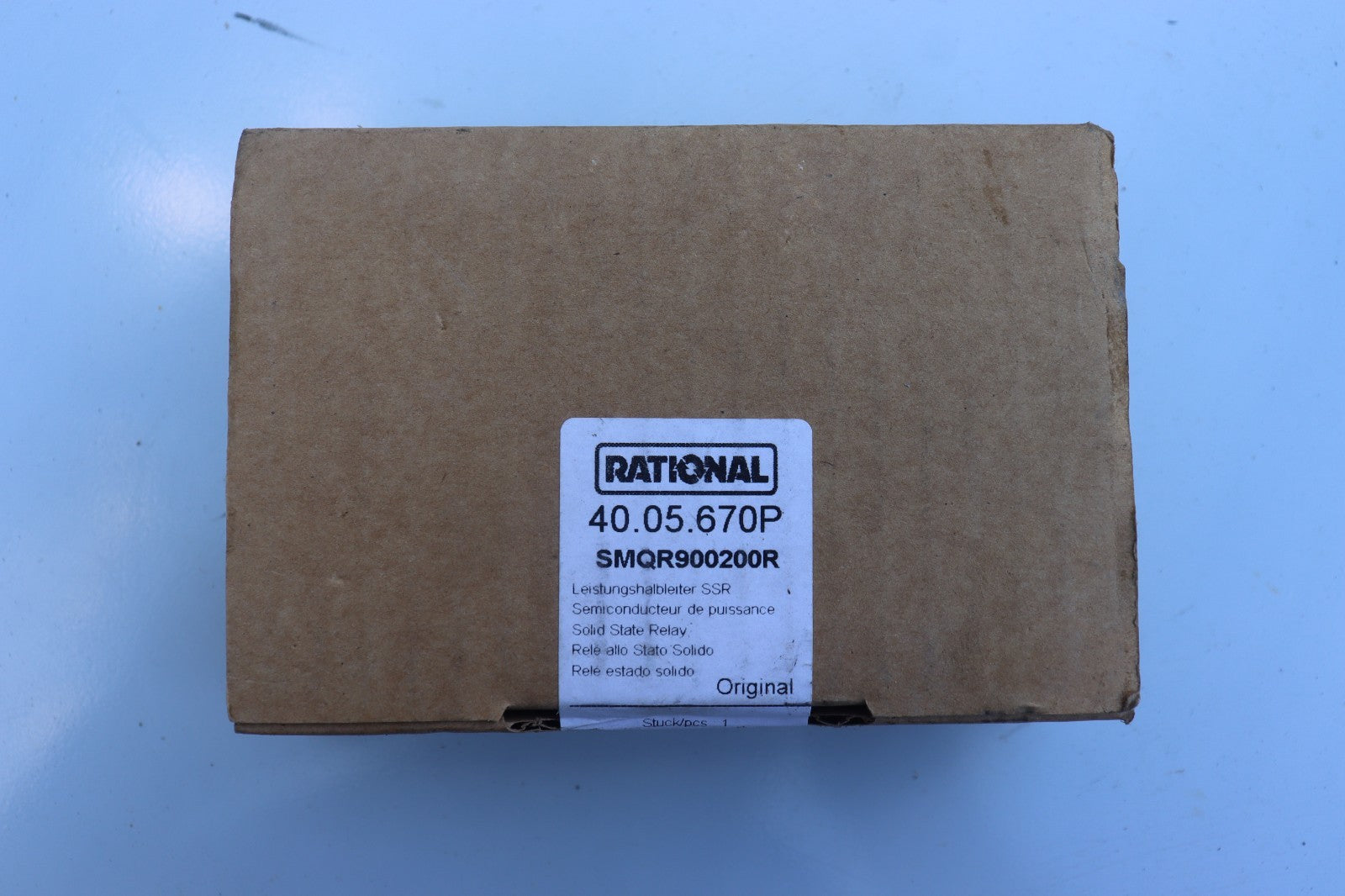 RATIONAL COMBI CONVECTION OVEN ELECTRIC BLUE SSR SOLID STATE RELAY 40.05.670P