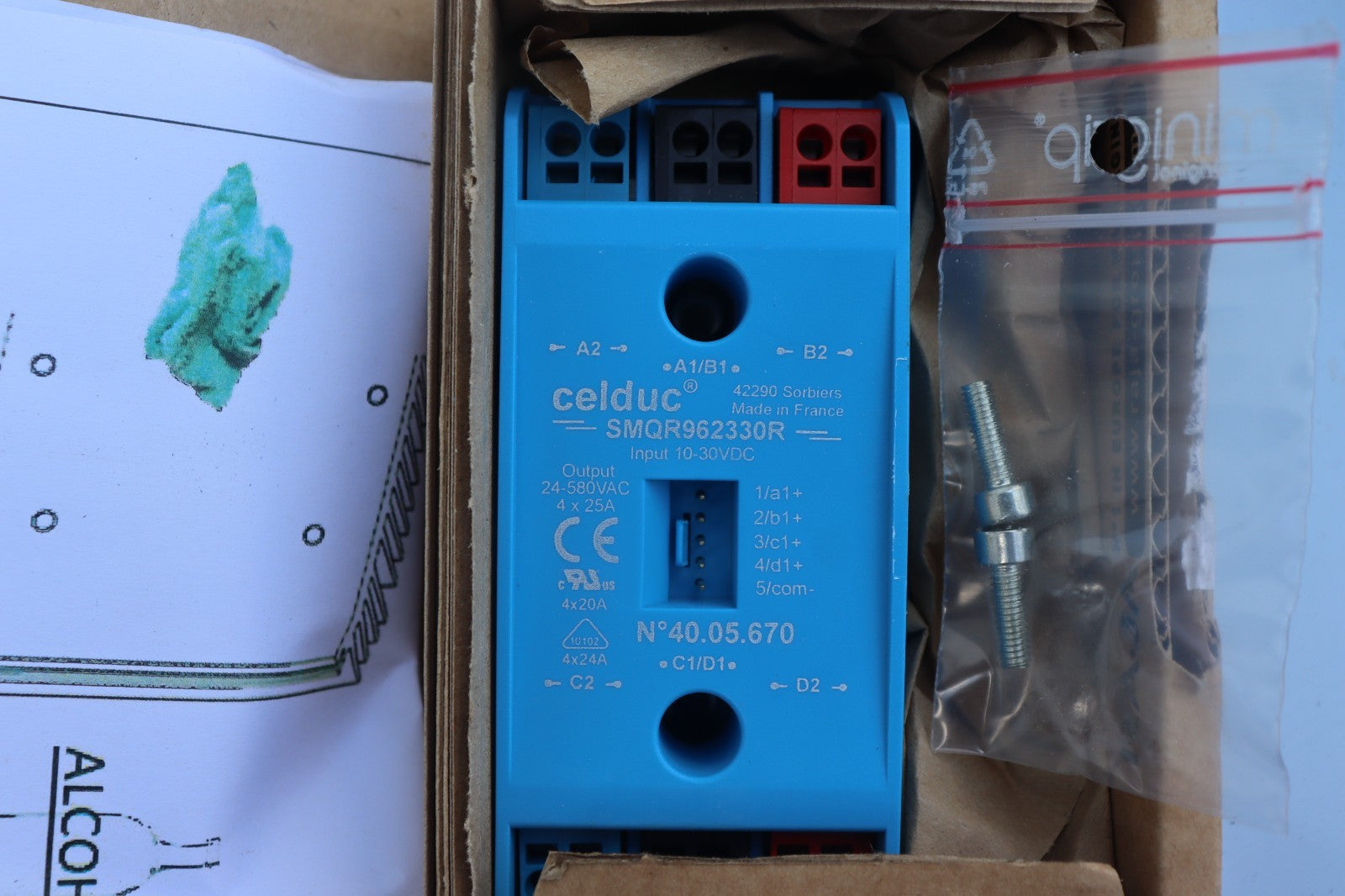 RATIONAL COMBI CONVECTION OVEN ELECTRIC BLUE SSR SOLID STATE RELAY 40.05.670P