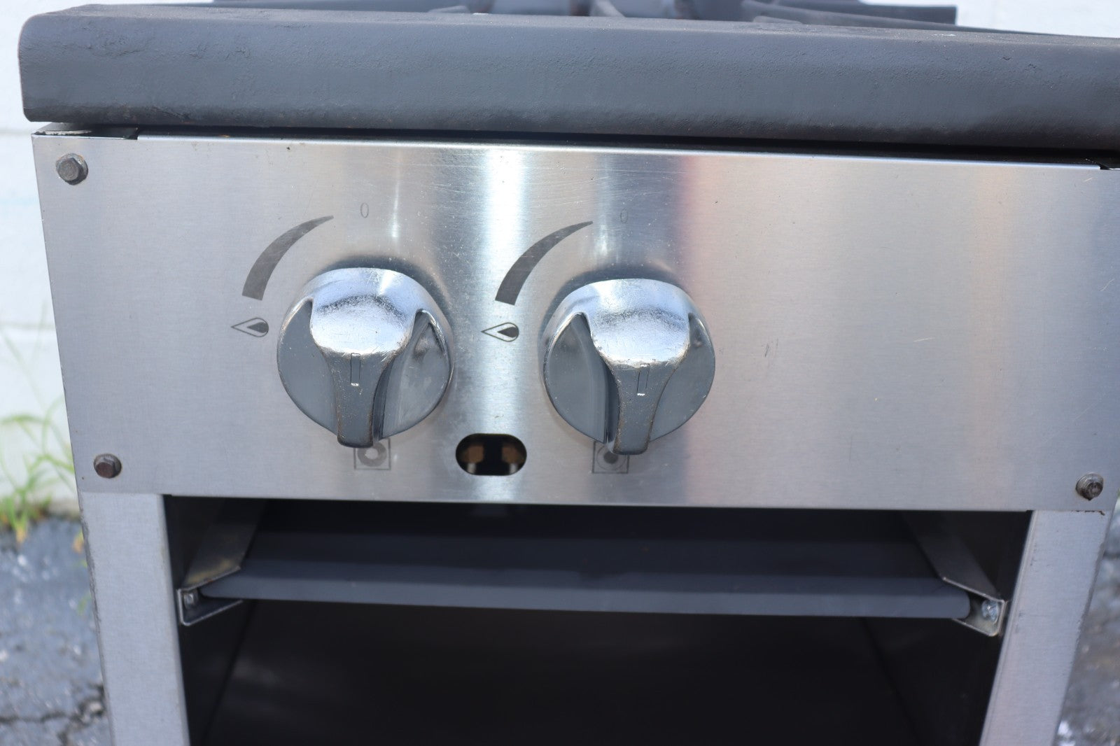 Single Stock Pot Stove Countertop / Floor Mount Commercial Burner