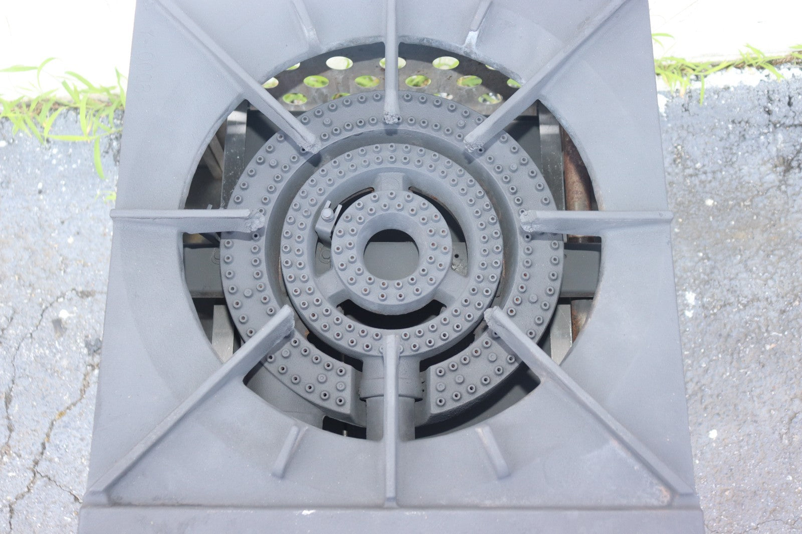 Single Stock Pot Stove Countertop / Floor Mount Commercial Burner