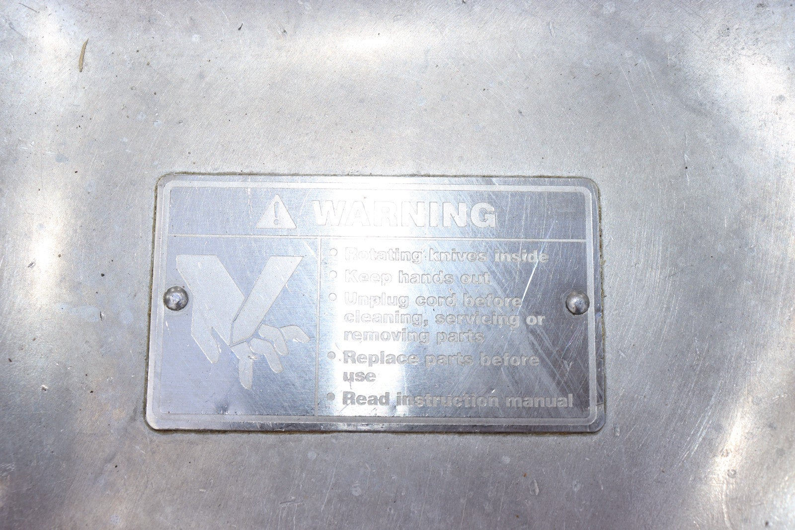 Hobart 84186 Buffalo Chopper Commercial Food Processor 1 HP 115 volts, Used