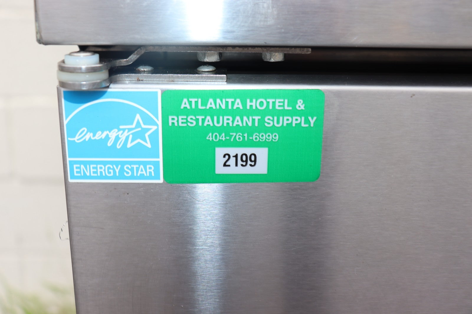 True Work Top Refrigerator TWT-44 115V 1ph, Used, w/ Custom Racks, CLEAN