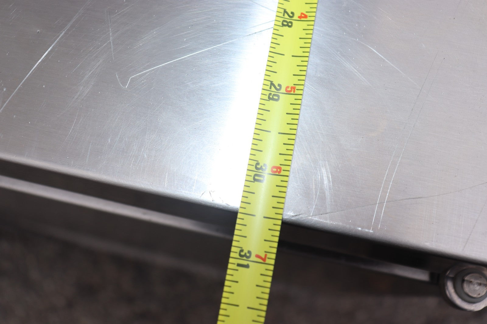 True Work Top Refrigerator TWT-44 115V 1ph, Used, w/ Custom Racks, CLEAN