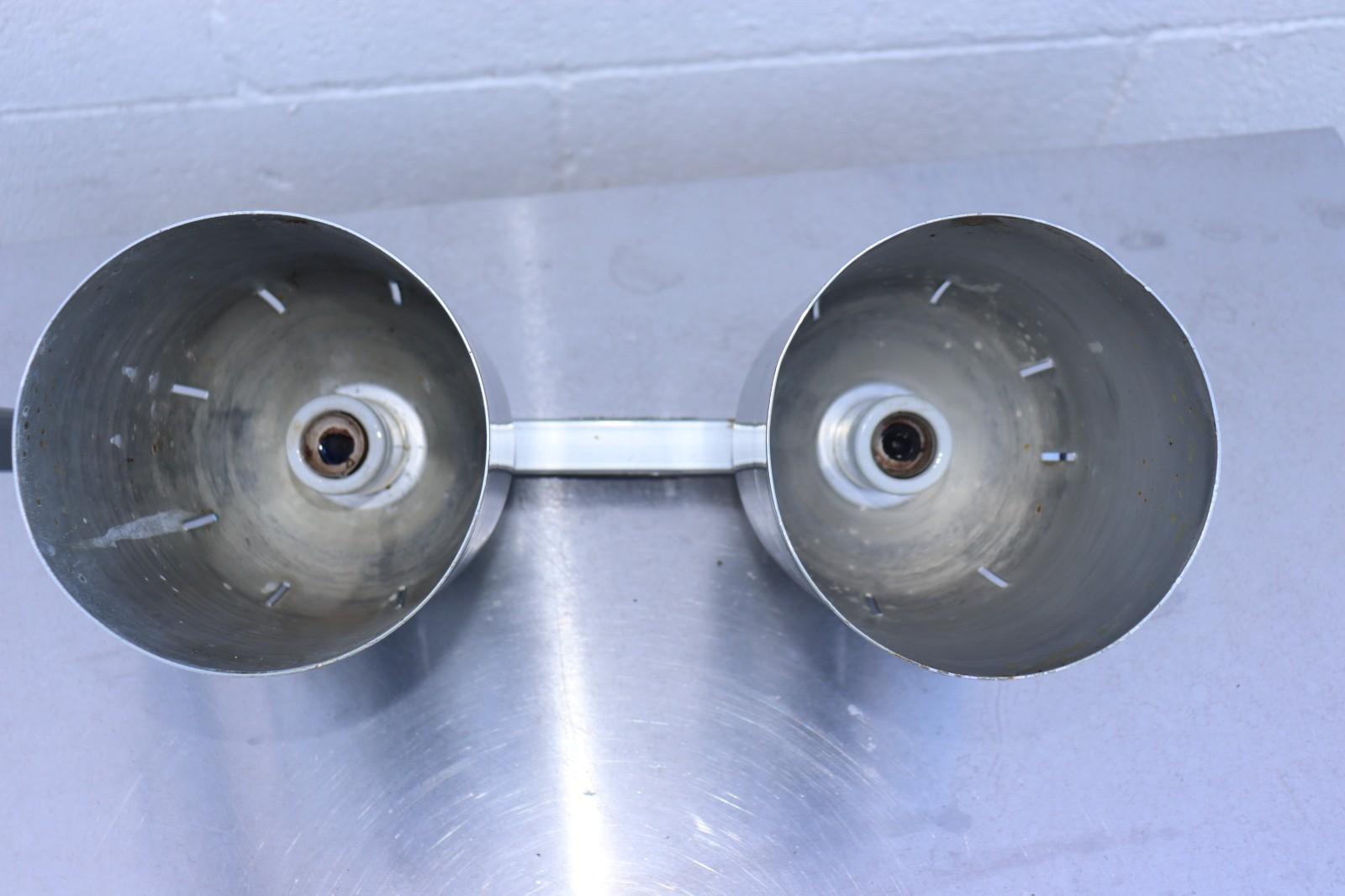 Nemco Food Warmer, Model 6000A-2C, Freestanding, Infrared 2 Bulb Heat Lamp