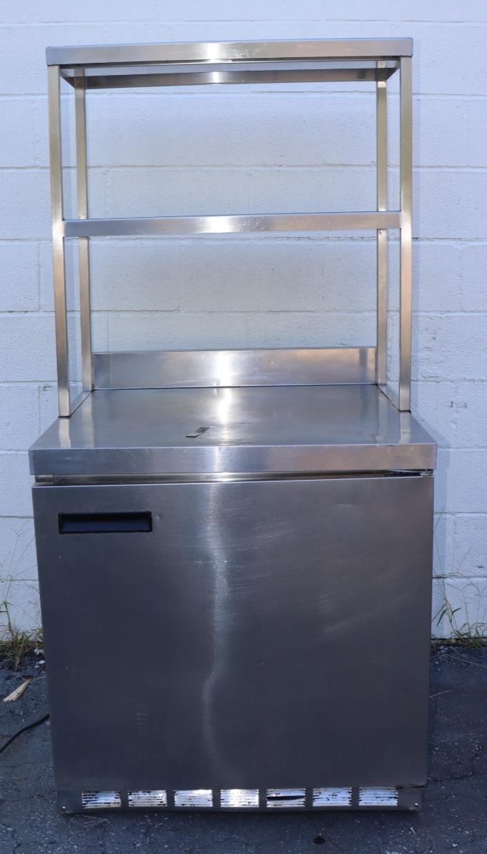 DELFIELD ST4532-A563 32" WORKTOP FREEZER, w/ Custom Over Shelf, Used, Tested