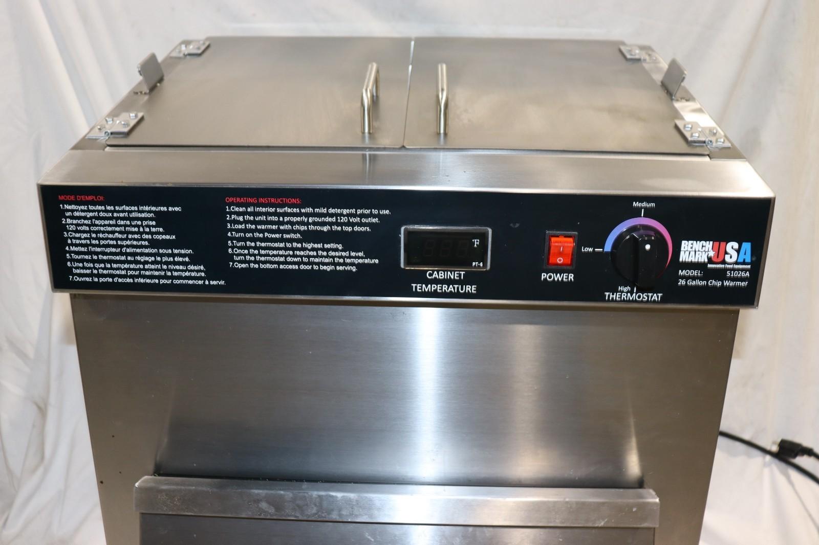 Winco 51026 Benchmark Tortilla Chip Warmer, SLIGHTLY Used, CLEAN