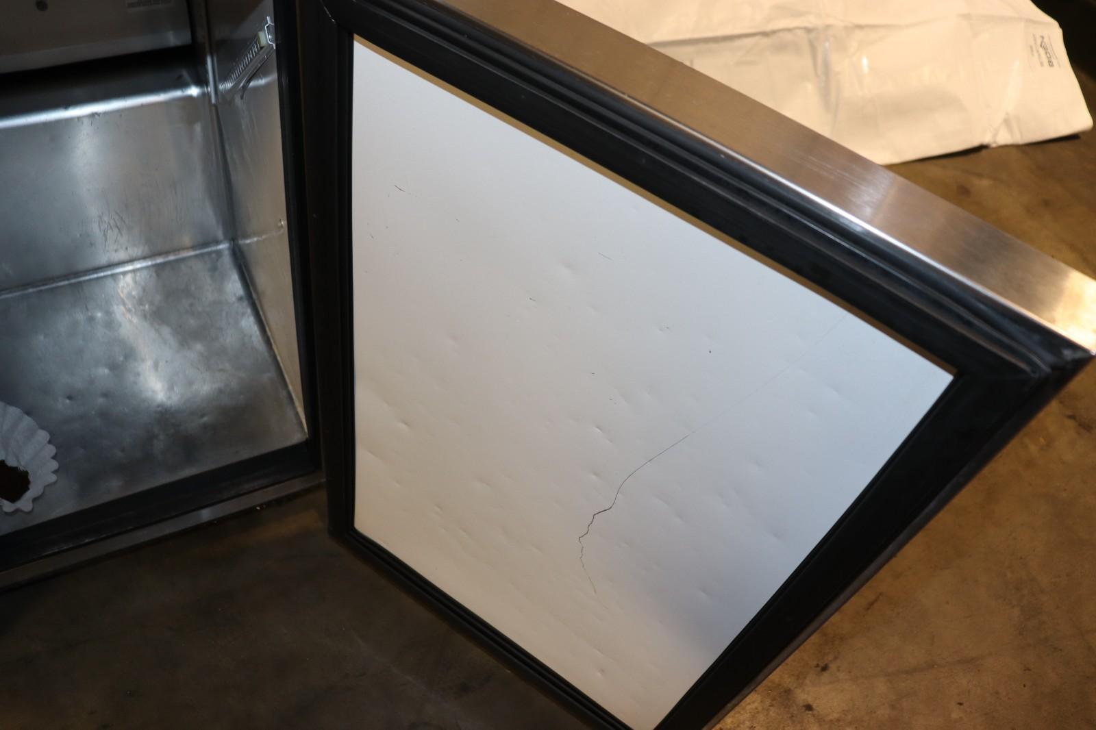True Manufacturing Co. TUC-36-LP 2-Door Undercounter Fridge, Used