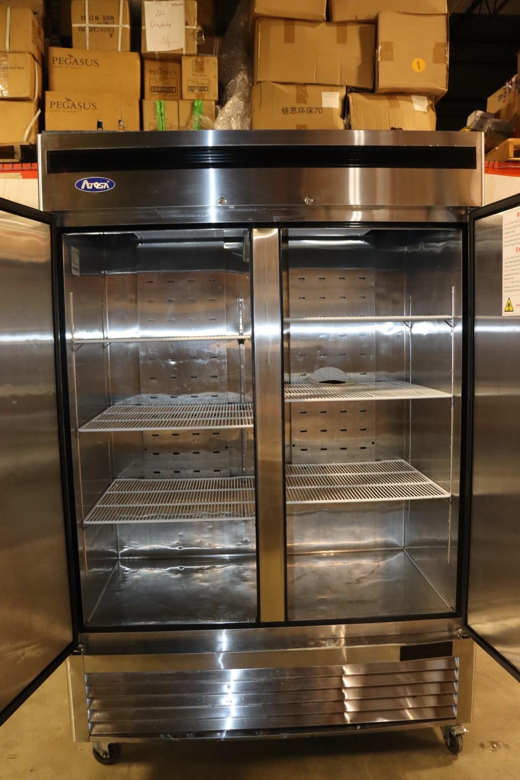 Atosa MBF8507GR 46 Cu.ft Double Door Bottom Mount Reach-In Refrigerator
