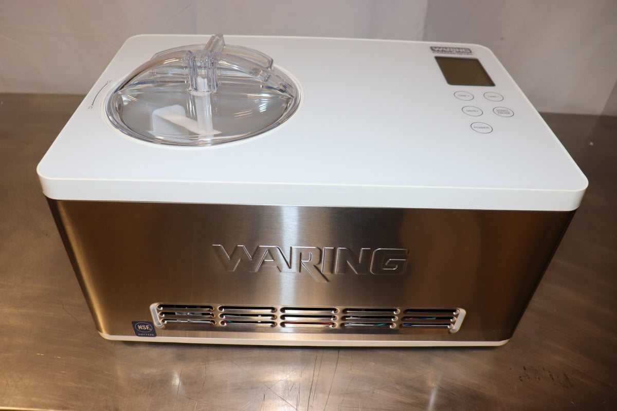 2 Quart Compressor Ice Cream Maker, Waring WCIC20, 120V - NMB Restaurant Equipment