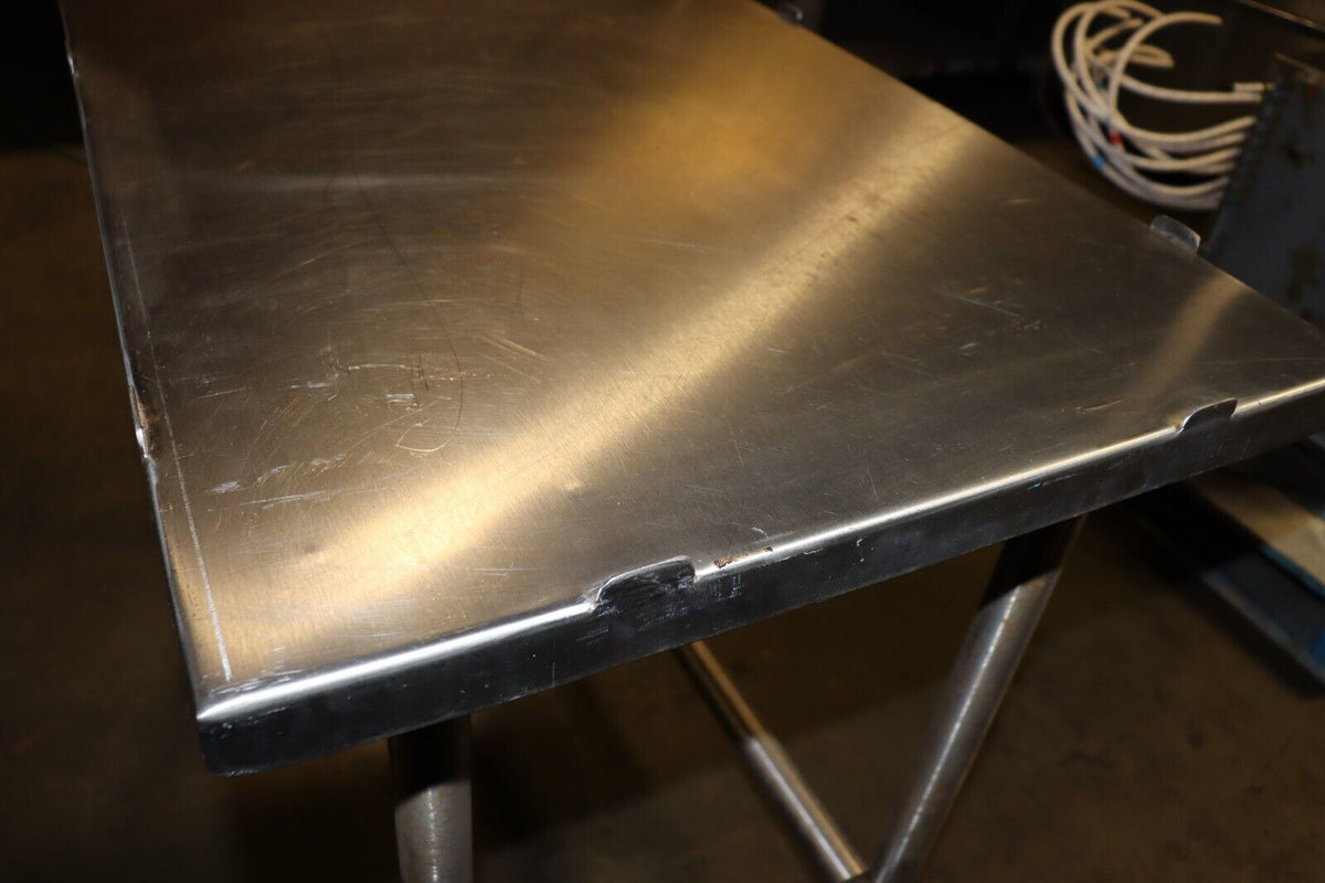 24"W x 48"L Stainless Steel Restaurant Work Table for Poly Top (NOT INCLUDED) - NMB Restaurant Equipment