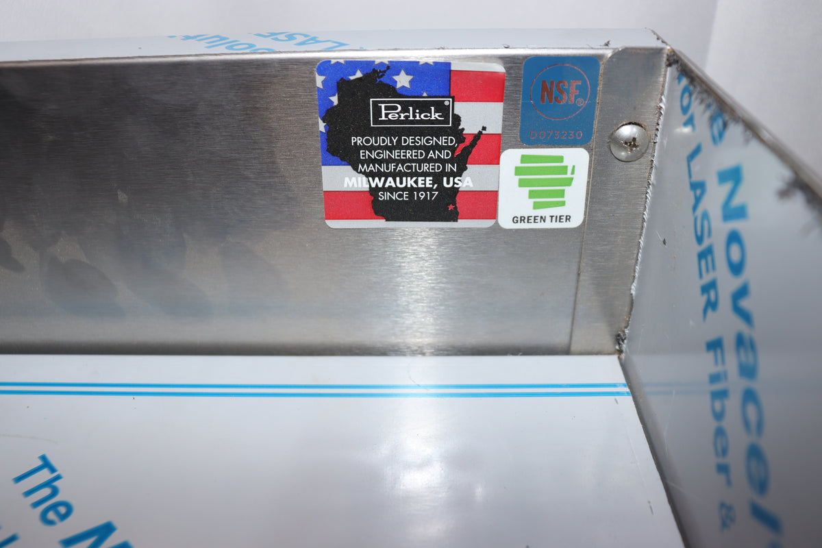 Perlick Trash Receptacle Module, 12" Slide Top, TS12TRA