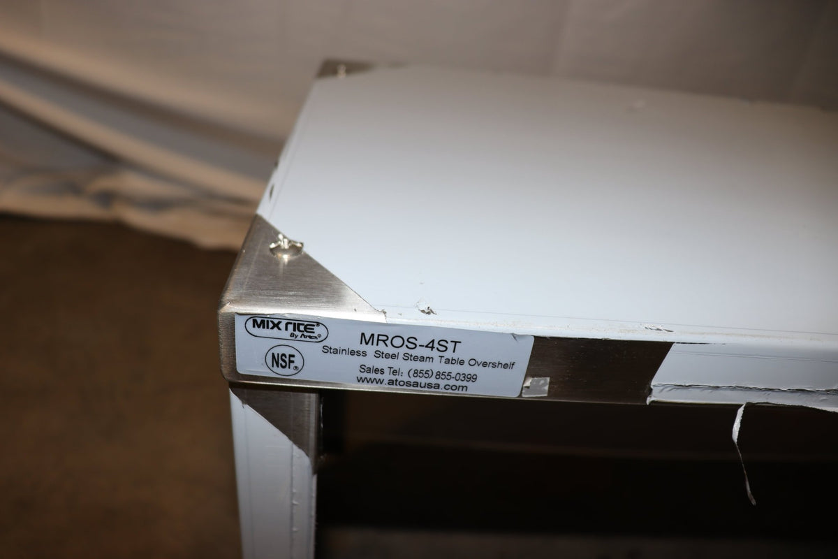 Atosa Over shelf / Sneezeguard for CSTEA-4C MROS-4ST - NMB Restaurant Equipment
