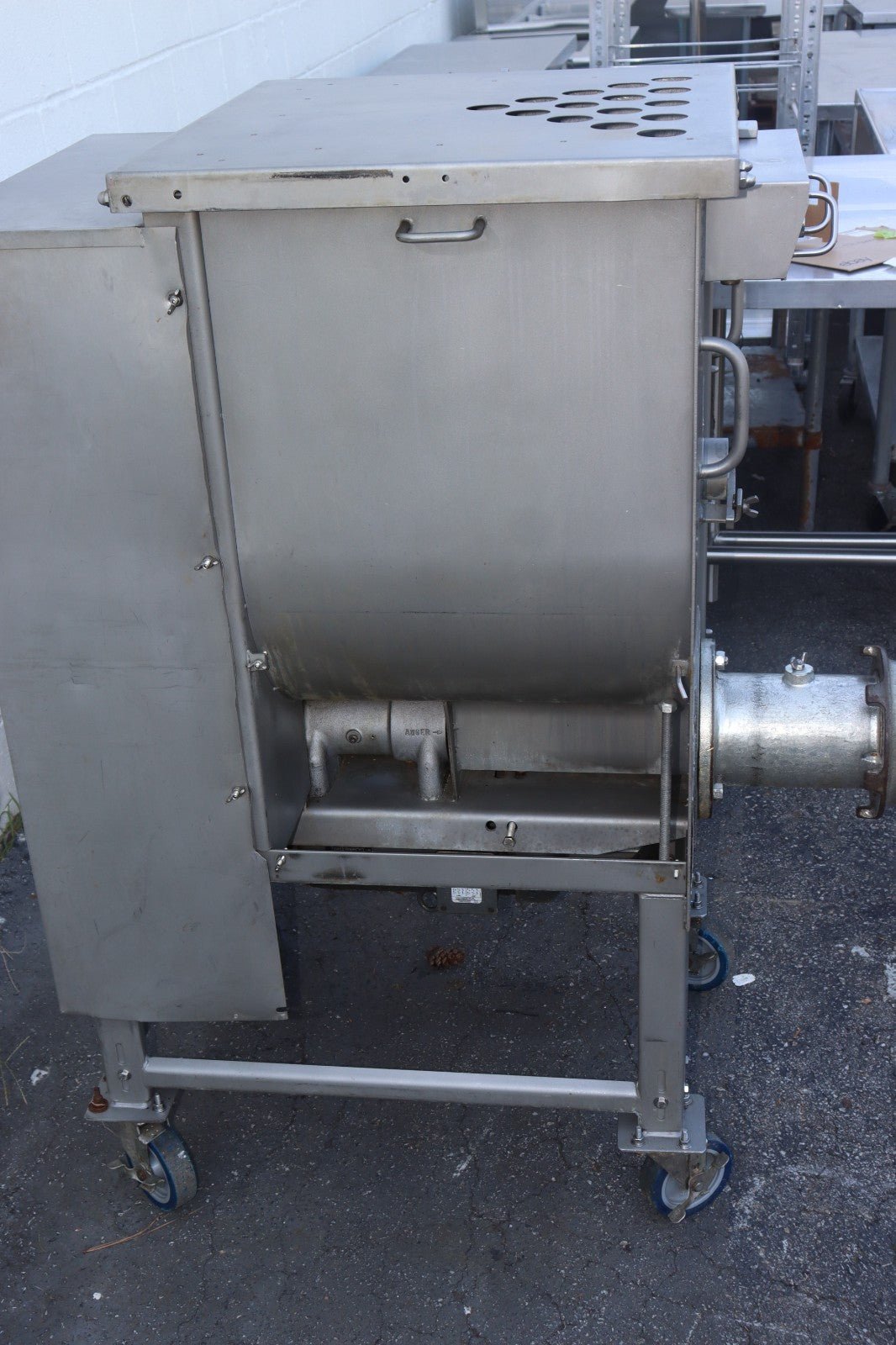 Biro Auto Feed Mixer-Grinder AFMG-52 TESTED, Used, w/ New Foot Control Pedal - NMB Restaurant Equipment