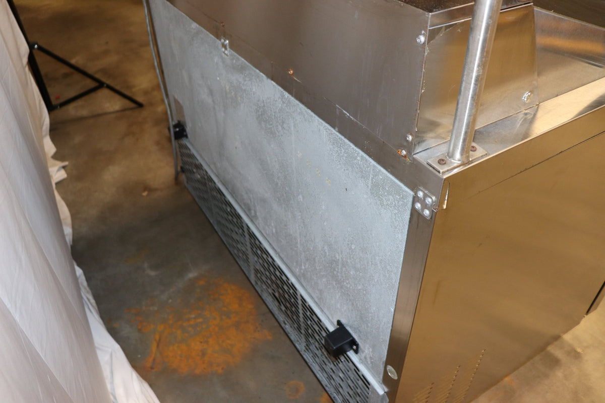 Blue Air BLPT48-HC Sandwich Prep Table Two-section 48-3/8"W, w/ Overshelf - NMB Restaurant Equipment