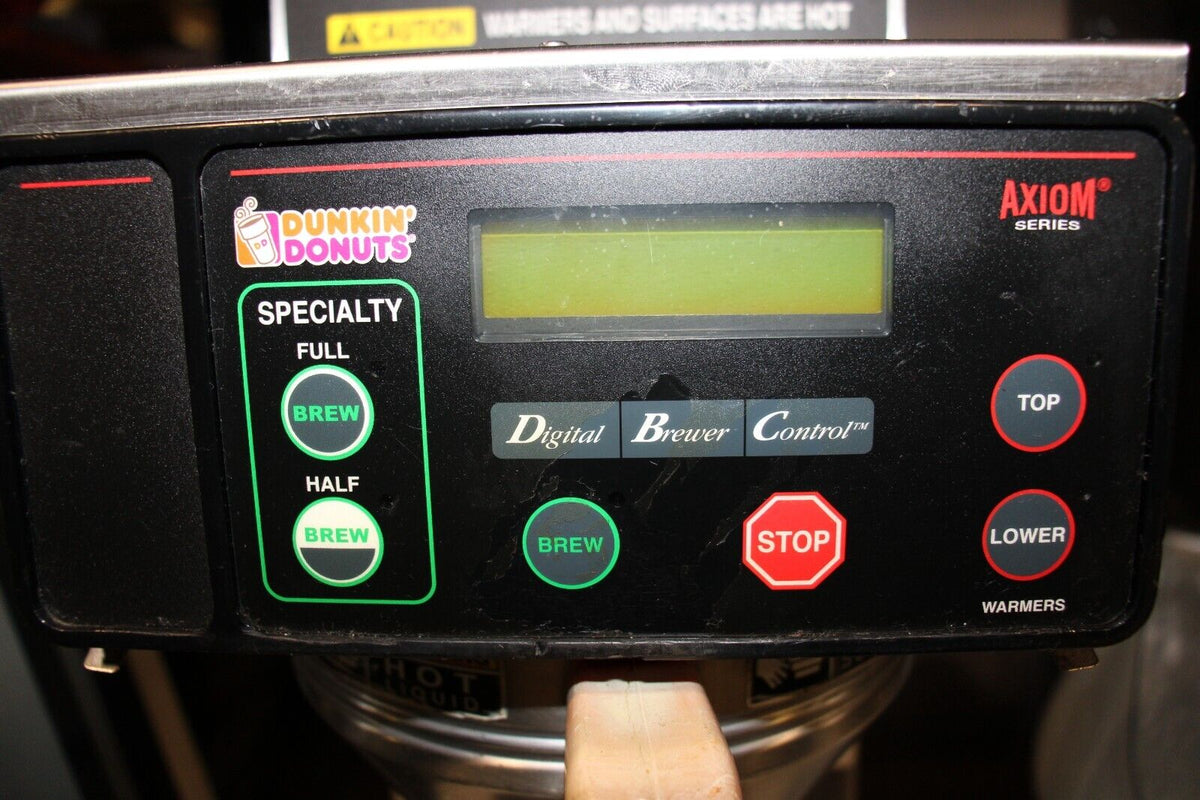 Bunn Axiom 35-2 220V Coffee Maker, 38700.0095, 120/208-240V, 5, (Dunkin Donuts) - NMB Restaurant Equipment