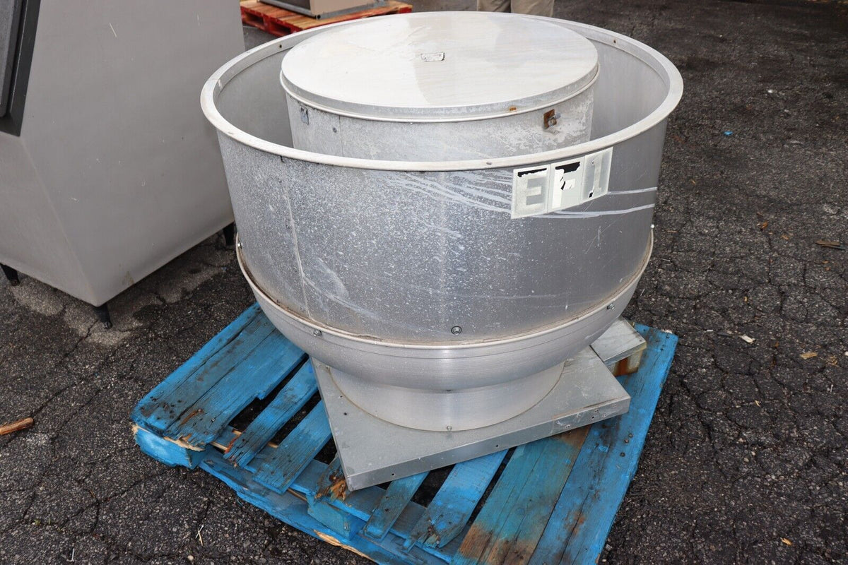 CaptiveAire NCA18HPFA High Pressure 1500-6999 CFM Upblast Exhuast Fan 2 HP 3PH - NMB Restaurant Equipment