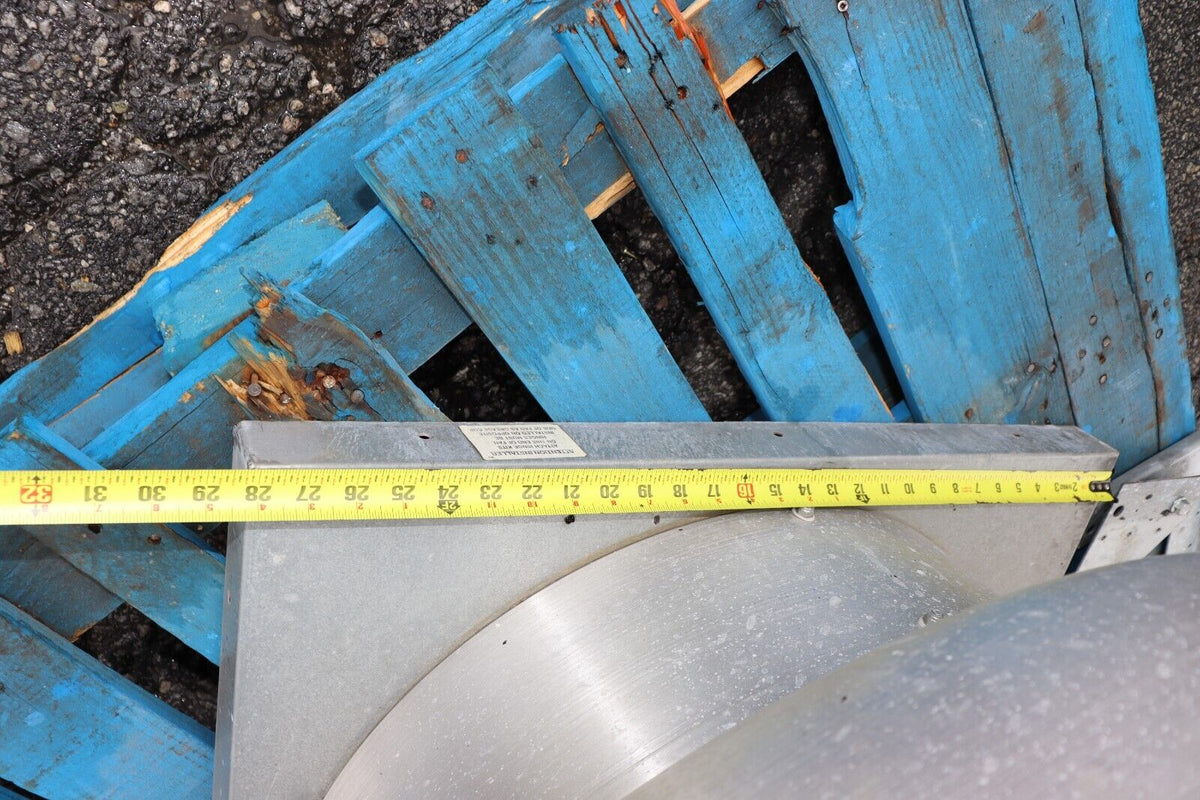 CaptiveAire NCA18HPFA High Pressure 1500-6999 CFM Upblast Exhuast Fan 2 HP 3PH - NMB Restaurant Equipment