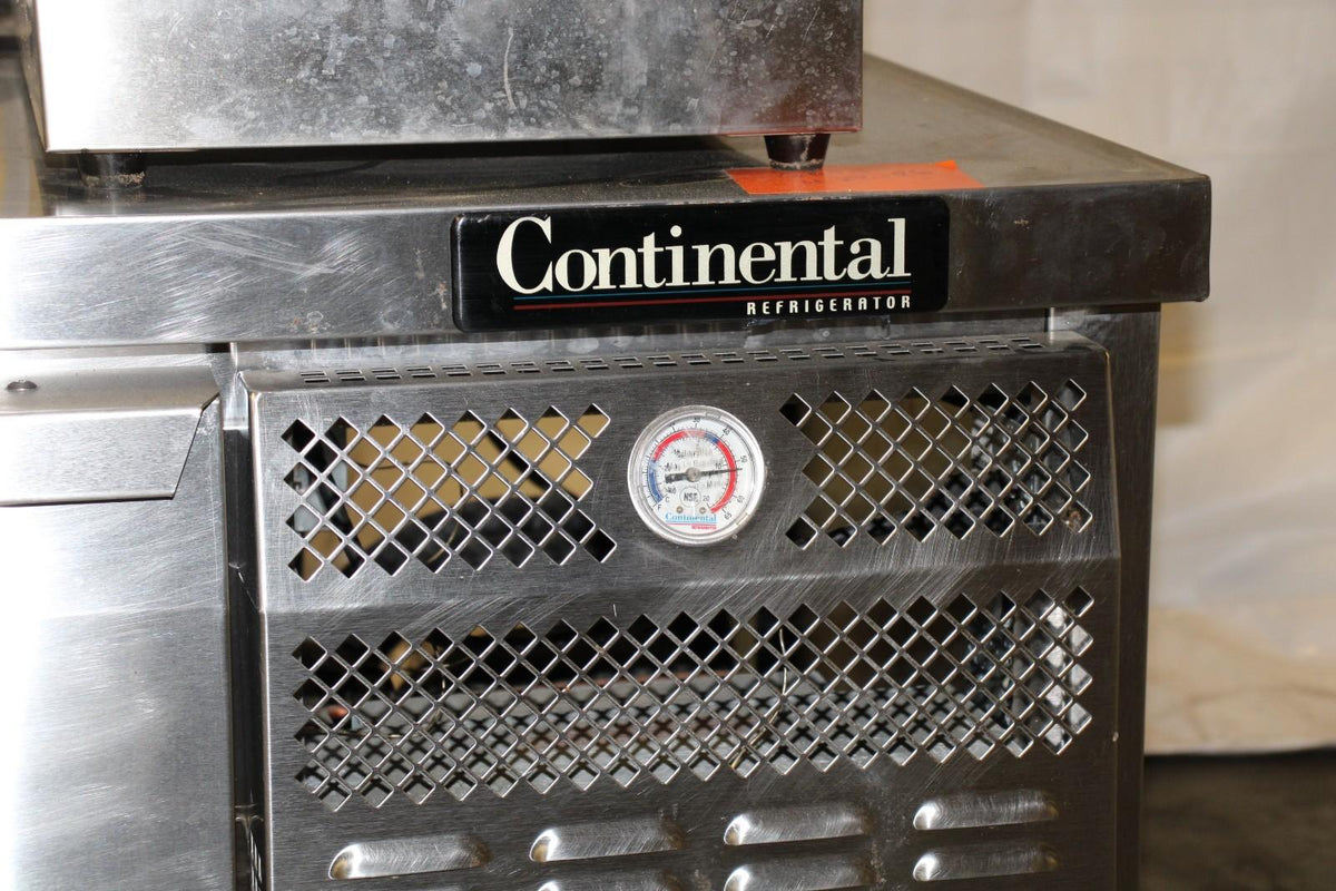 Chef Base Continental D48GN 48" w/ (2) Drawers - 115v, Used, Clean, Tested - NMB Restaurant Equipment