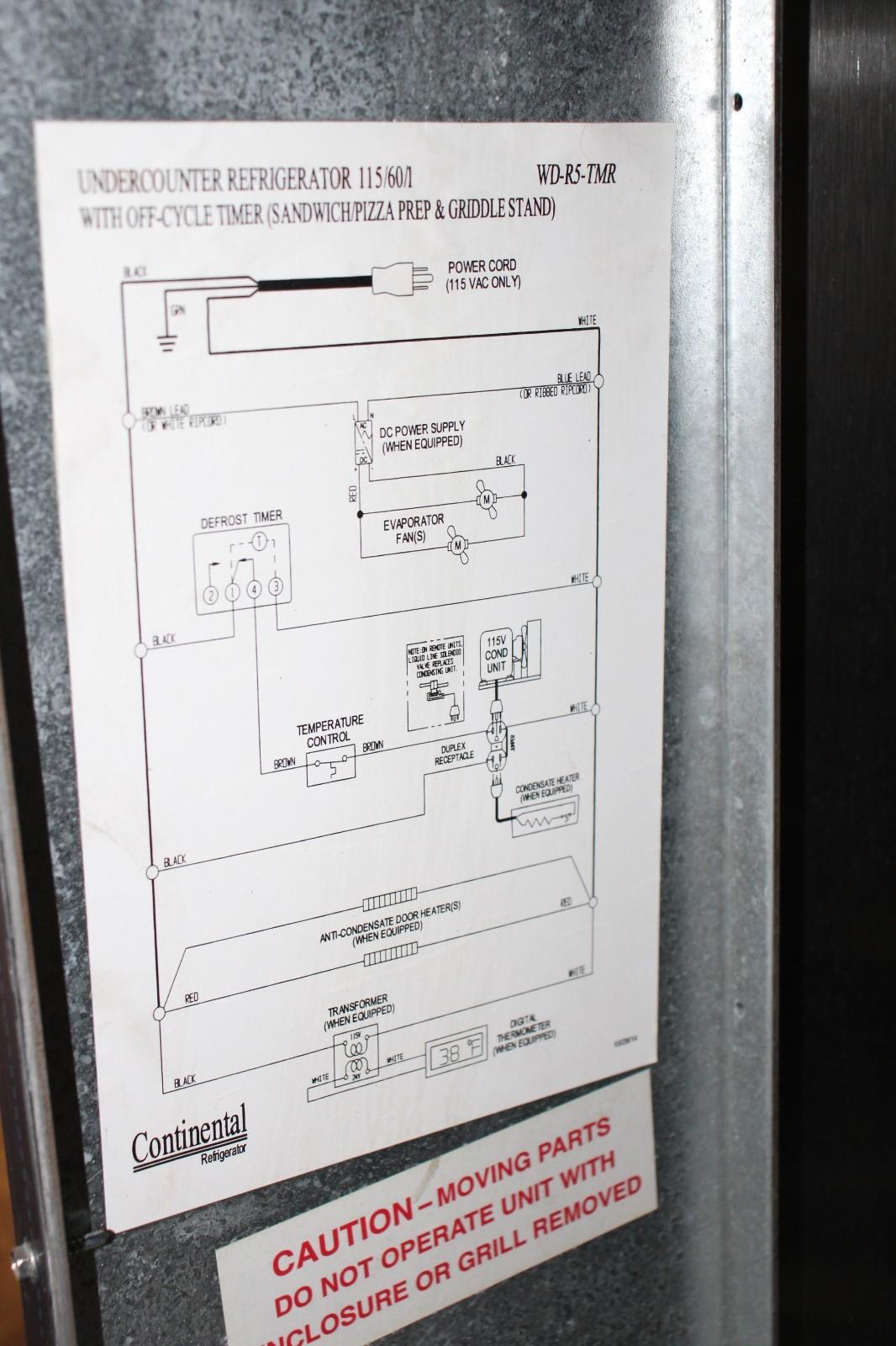 Chef Base Continental D48GN 48" w/ (2) Drawers - 115v, Used, Clean, Tested - NMB Restaurant Equipment