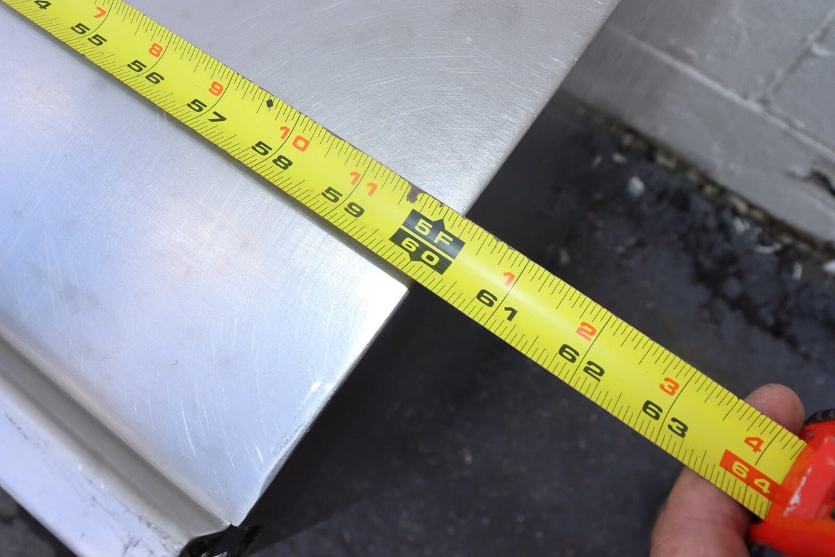 Commercial Stainless Steel 18"x60" Storage Dish Cabinet, Welded, Used, Clean - NMB Restaurant Equipment