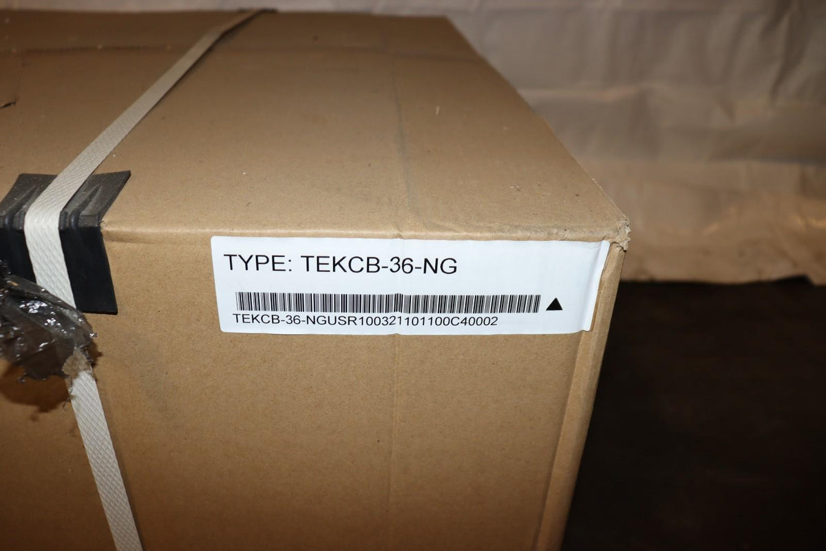 Culitek TEKCB36NGLP Char-Rock Charbroiler 3 Burner NG or LP, Countertop - NMB Restaurant Equipment