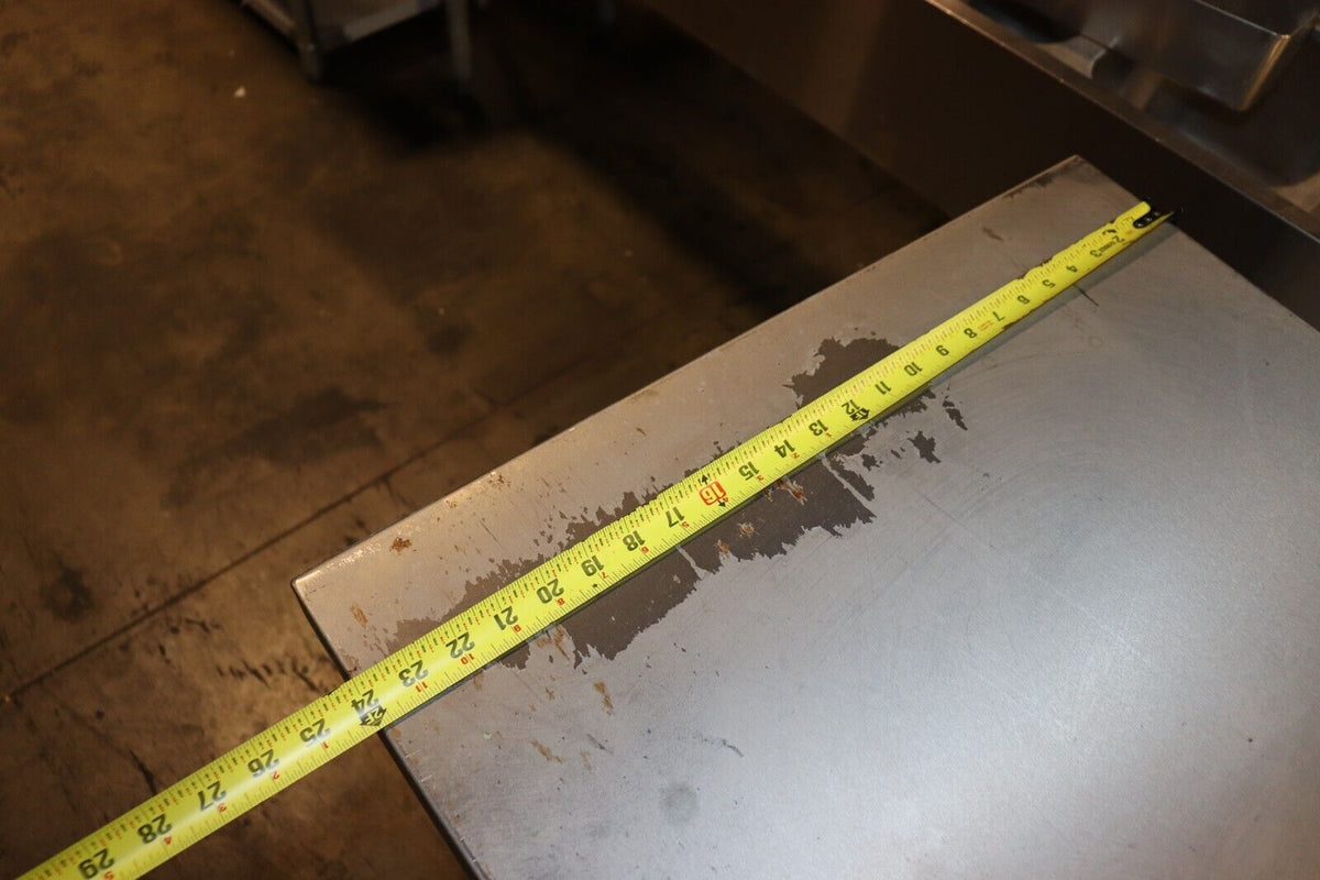 Elkay Food Service 60" X 24" Deluxe 18 Gauge All Stainless Steel Work Table - NMB Restaurant Equipment