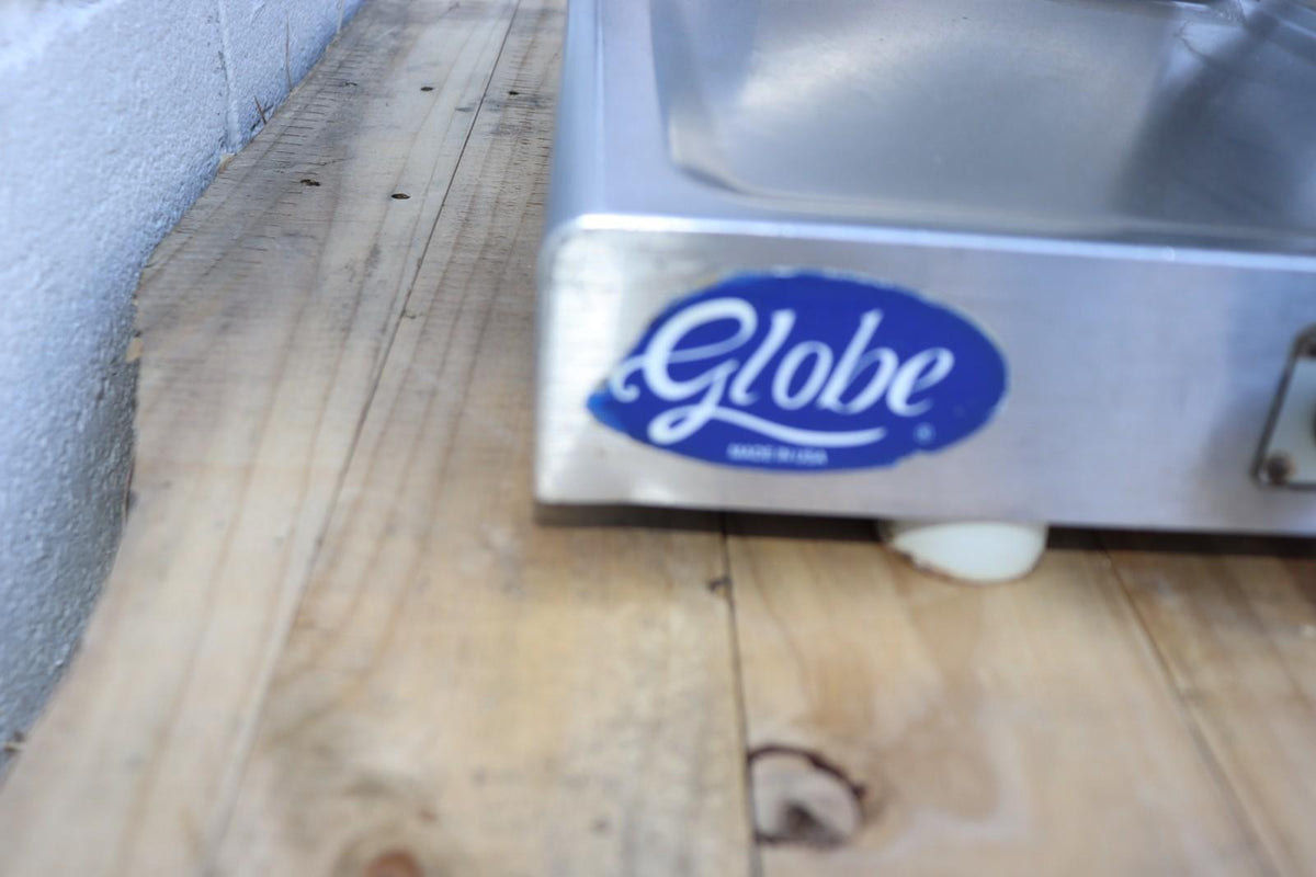 Globe Meat Slicer 3600, w/ Sharpening Attachment, Clean, Tested - NMB Restaurant Equipment