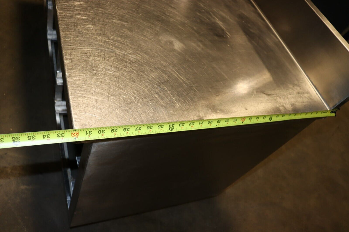 HEAVY DUTY, STAINLESS STEEL WORK/EQUIPMENT TABLE, W/ PAN STORAGE, 66"X32" - NMB Restaurant Equipment