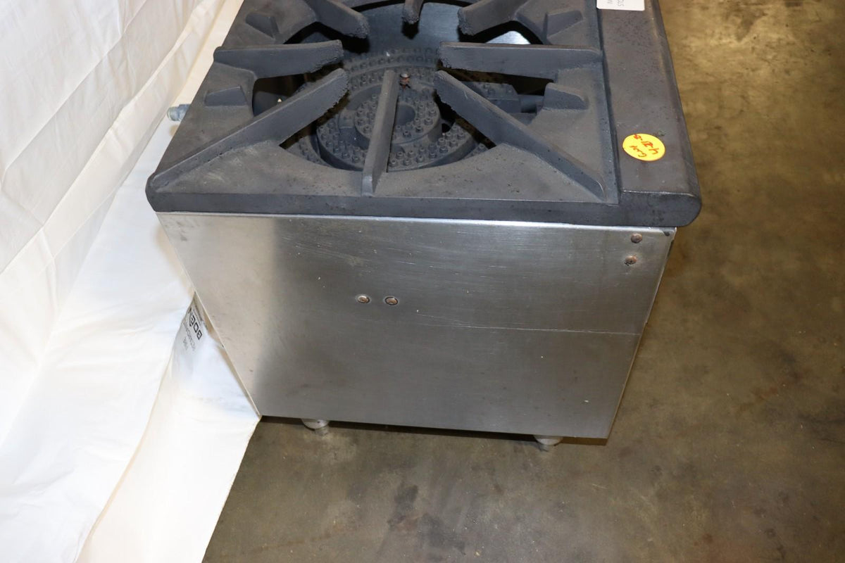Imperial ISPA18 18 in 1Burner Gas Stock Pot Range, Floor Model, Used, Clean - NMB Restaurant Equipment