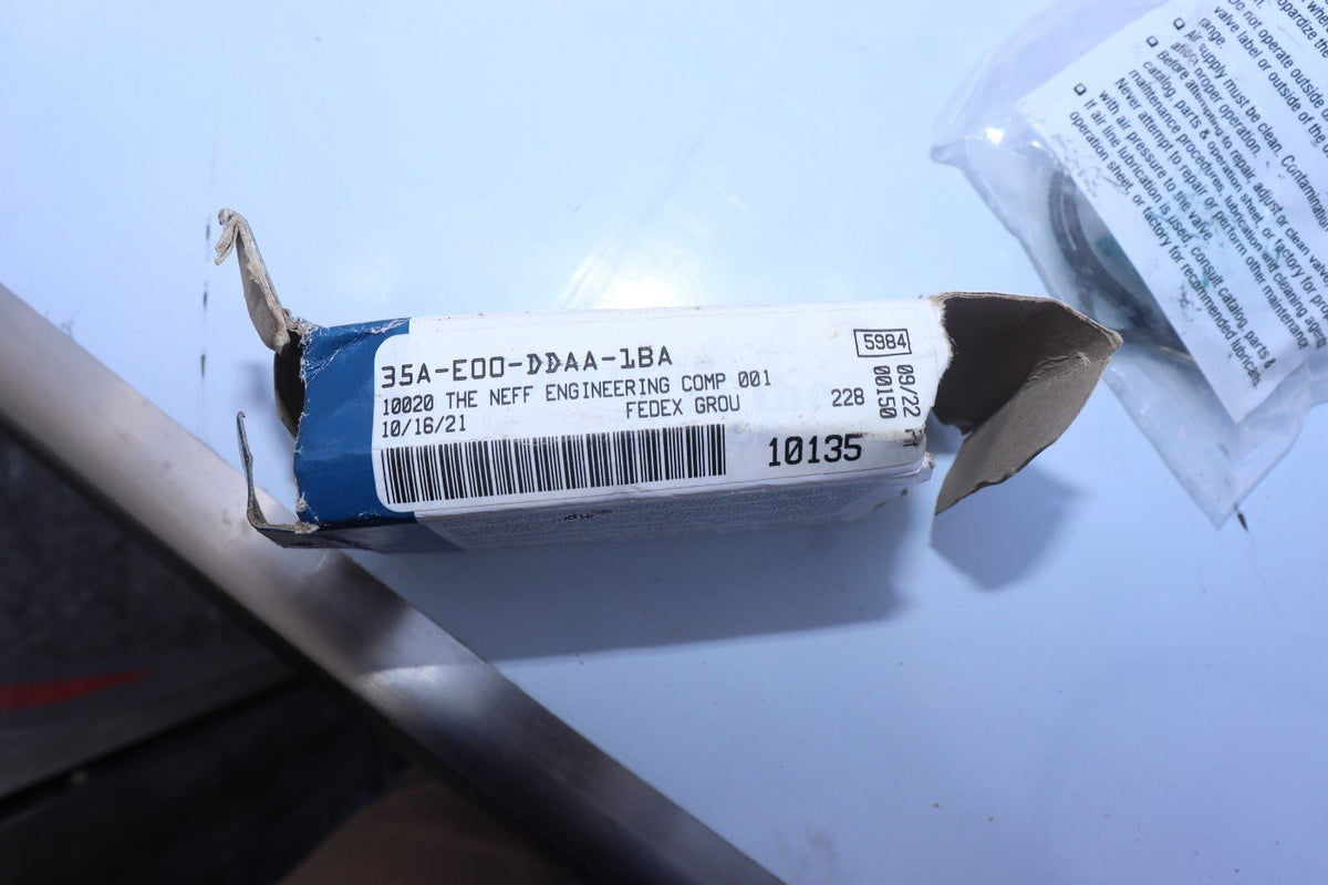 Mac Valves Solenoid Valve 35A-E00-DDAA-1BA, New - NMB Restaurant Equipment