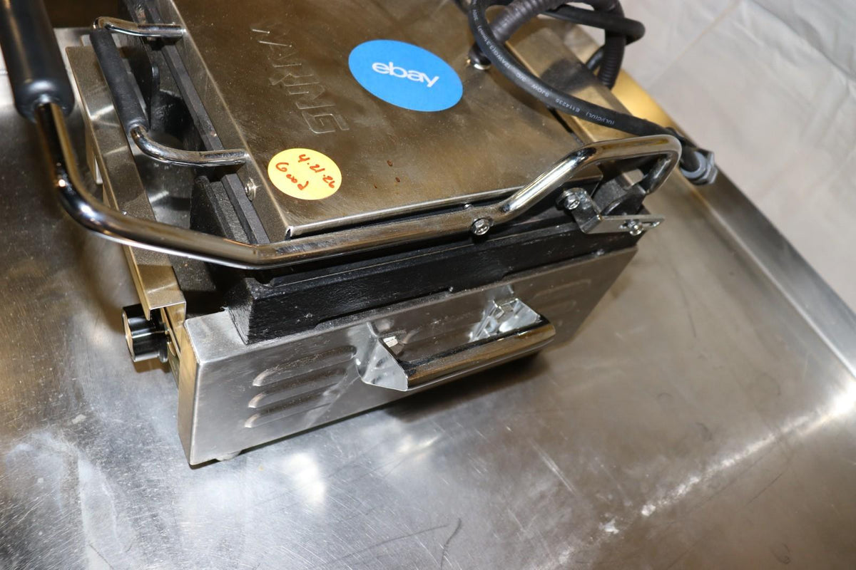 PARTS ONLY Waring WFG150 Tostato Perfetto Top & Bottom Panini Grill, Used, CLEAN - NMB Restaurant Equipment